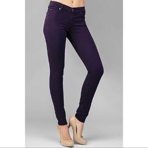 7 For All Mankind “The Skinny” Jean in Blackberry